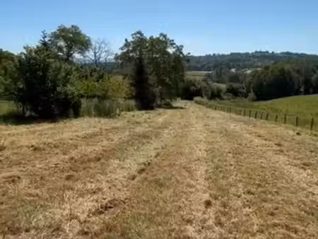 terrain constructible molles (la chapelle) 1500m2