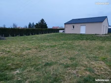maison récente 75 m² + garage aménageable – terrain environ 1500 m² – saint-didier-la-forê