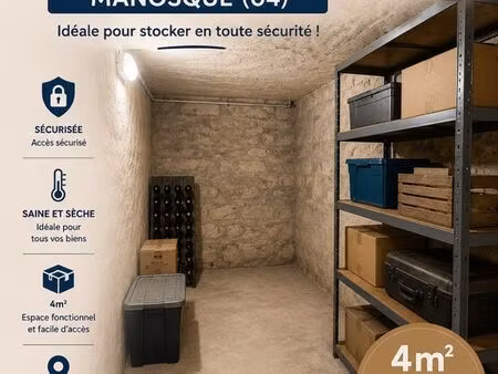 cave de 4m2 manosque centre
