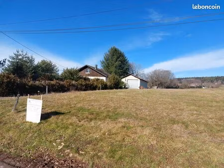 parcelle constructible 1193 m² - hurbache