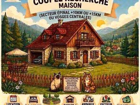 recherche maison – secteur épinal (10-15 km)
