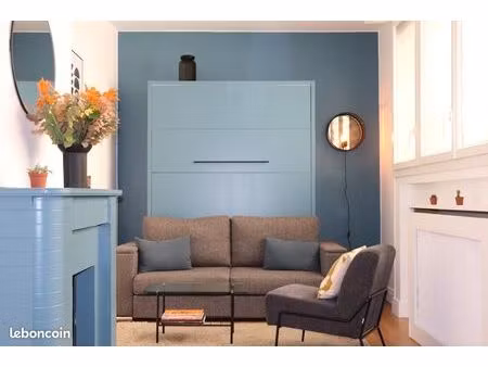 neuilly-sur-seine - sablons - studio meublé 21 43 m2 (carrez)