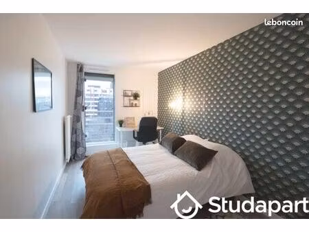 chambre 1 pièce 13 m²
