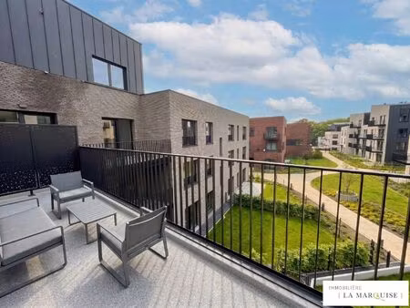 appartement à louer avec garage et terrasse   nivelles (vbe37024)