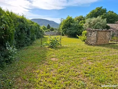 terrain de 682m² à charmes s/rhône secteur menafauries