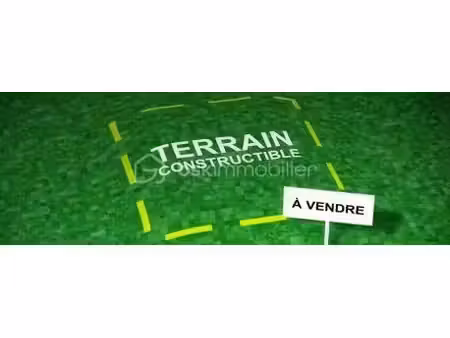 terrain constructible viabilisé à vendre