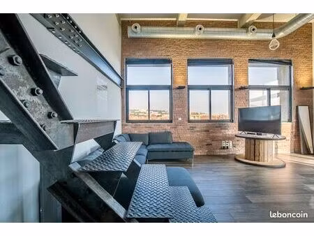 loft t6 meublé vue panoramique 120m2