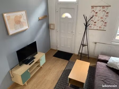 ? coup de cœur – maison de ville meublée avec jardin privatif et bureau
