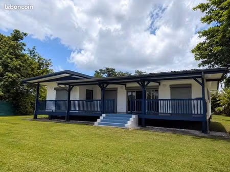 maison d’exception en bois de guyane – vue fleuve et dégrad privé