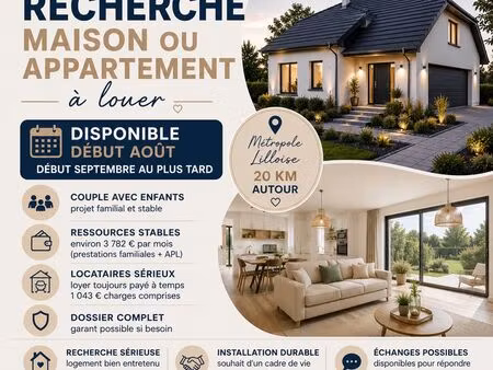 recherche logement dans le nord