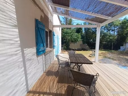 rare maison de campagne plain-pied t4 avec garage sur 1010m² de terrain