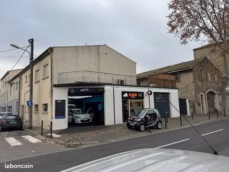 ◊ vente urgente – pizzeria snack + lavage auto + grand garage – 240 m²