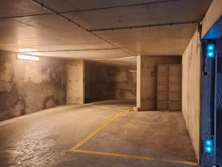 parking souterrain sécurisé