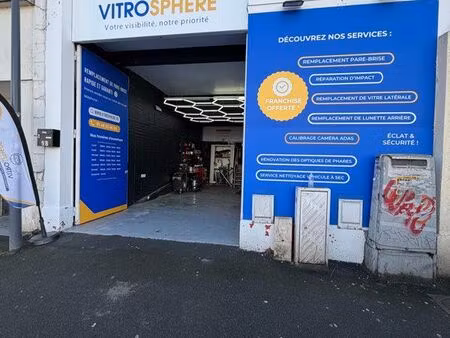 à vendre - bail à céder / vitrage automobile / lavage