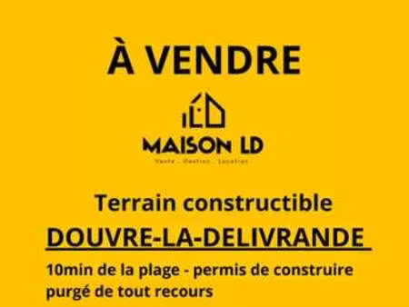 vente terrain à douvres-la-délivrande (14440) : à vendre / 313m² douvres-la-délivrande