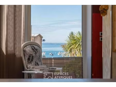 appartement vue mer à 100 m de la plage du centre