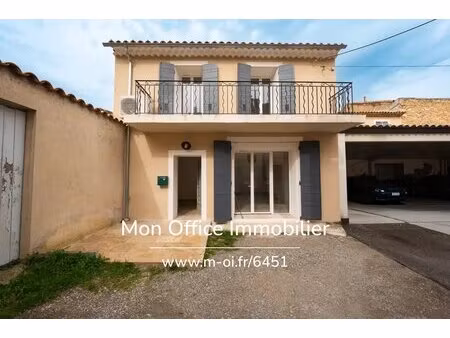 référence : 6451-pel. - maison de ville rénovée 98 m² – 3 chambres avec balcons – centre d