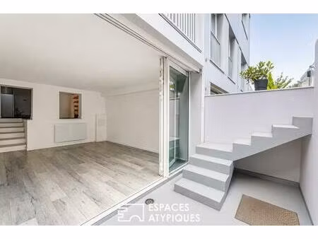 duplex contemporain au calme dans une ancienne imprimerie