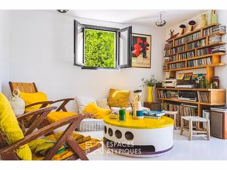 maison d'artiste et son écrin végétal