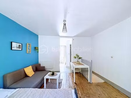 appartement t1 + local + garage