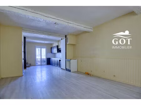 a vendre maison 88 m²  garage 30 m²  3 chambres   villelongue-de-la-salanque