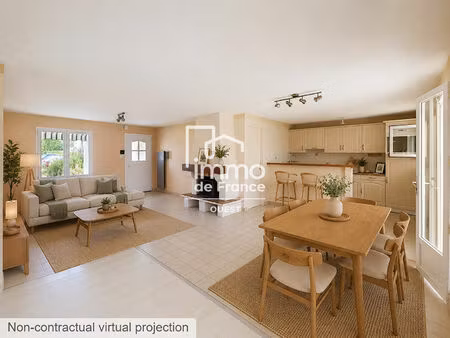 plain-pied 73m² - 2 chambres - proche chd la roche sur yon