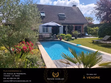 maison familiale 4 chambres avec piscine