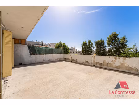 chûtes - lavie : beau t1 avec terrasse de 50m2