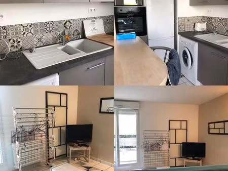appartement t2 49m² meublé