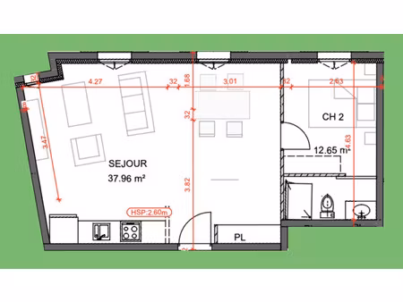 t3 - terrasse - parking - bonnieux