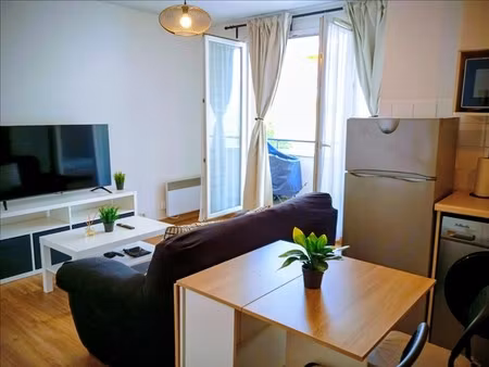 appartement - 2ème étage - 33 02 m2 - 2 pièces - meublé