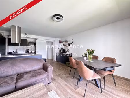appartement t3 62m² - 2 chambres  parking  cave