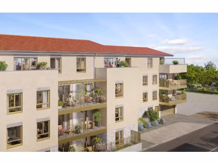 genas appartement t2 de 43m² +terrasse+garage