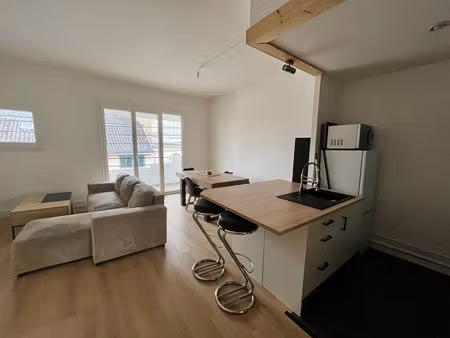 nantes canclaux - t3 meuble - a louer