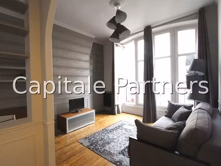 2 pièces meublé  3e arrondissement