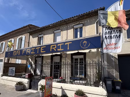 fonds de commerce et logement à carcassonne