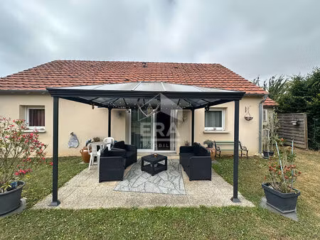 maison de plain pied t4 + garage et jardin