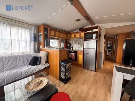 guidel bord de mer mobil home 4 saisons sur terrain de 400 m²