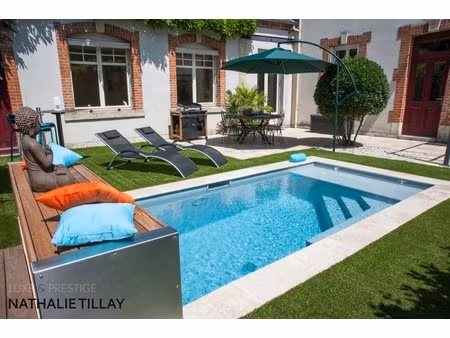 orleans st marceau  maison a vendre  jardin et piscine  parfait etat   coup de coeur