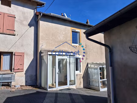 maison 62 m² + dépendance 69 m²  terrain 1 000 m²