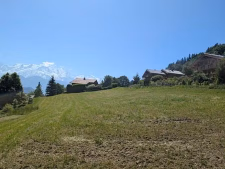 terrain viabilise avec permis de construire - sallanches