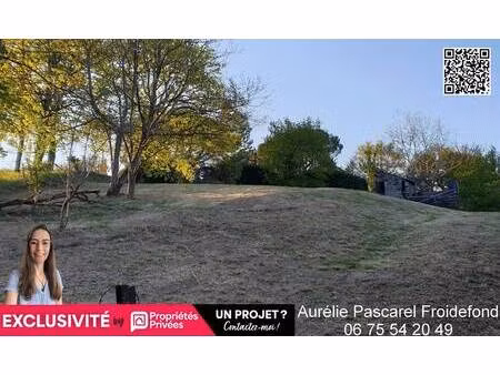 terrain constructible à vendre