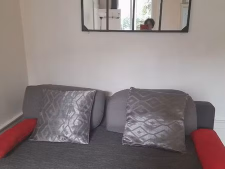 loue f1 bis meublé 30m2  500 proche rue jeanne d'arc