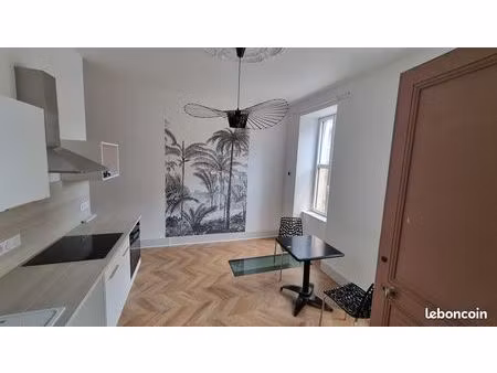 loue beau t2 bis - meublé - de 58 m² proche iut  secteur de l'église sacré coeur