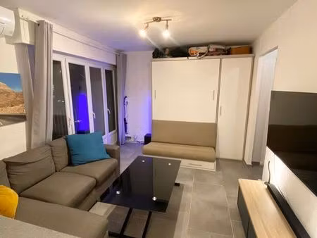 studio meublé 27 m² – parking privé – climatisation – cagnes-sur-mer