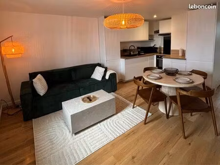 t2 meublé centre ville auray