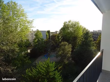 appart résidence calme fontenay sous bois / vue sur parc / proche rer a / commerce