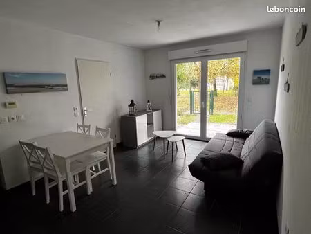 location appartement  t2  meublé sur lanton