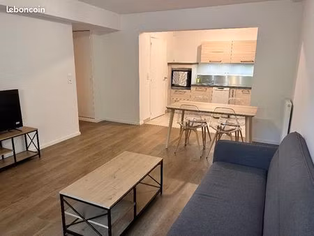 t3 meublé 65 m² avec terrasse  jardin