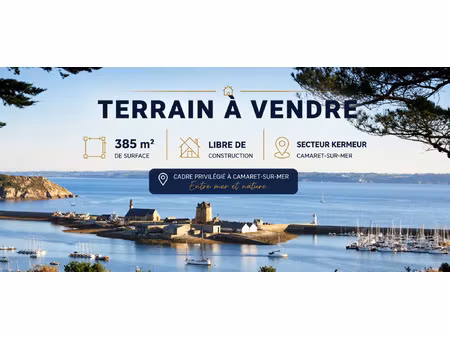 vente terrain à camaret-sur-mer (29570) : à vendre / camaret-sur-mer